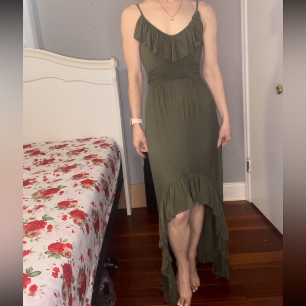 Green dress